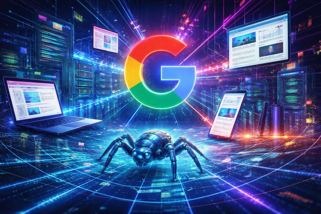 How the web is crawled